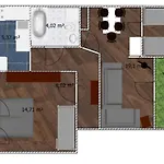דירה Friedrich Schiller, 2 Schlafzimmer, Balkon,kostenloses Wifi, Naehe Zentrum,